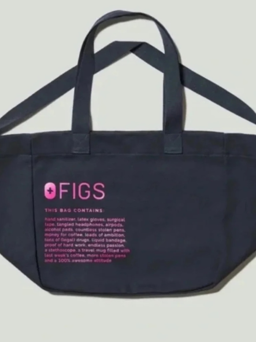 FIGS Navy Tote